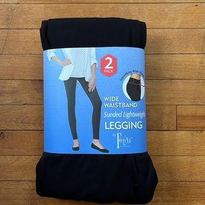 Felina - Sueded Lightweight Legging - 2 Pack - Size XL